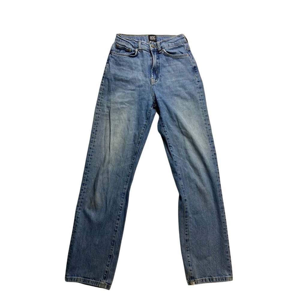 BDG Urban Outfitters High Rise Straight Leg Jeans‎ Medium Wash Blue Size 25